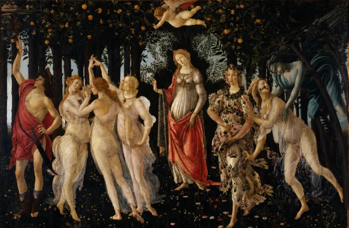 Primavera by Sandro Botticelli Canvas Print wall art print | PrintPosters.in